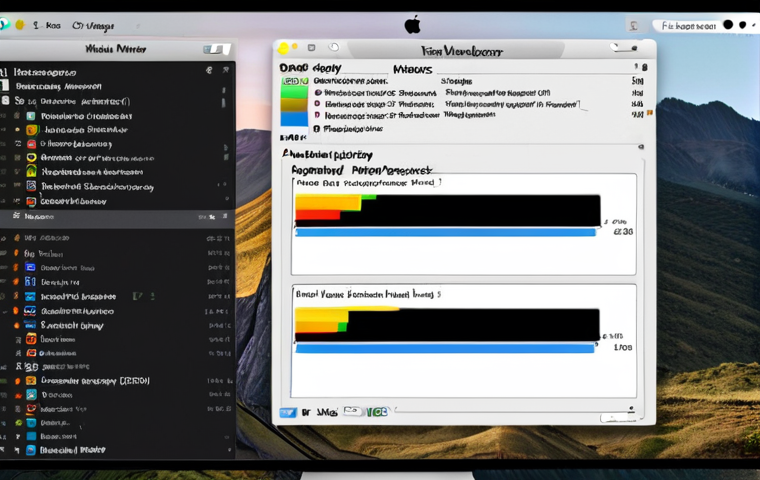** A computer screen showing the Task Manager (Windows) or Activity Monitor (macOS) highlighting programs that are using a lot of RAM. The focus is on identifying and closing unnecessary background processes.
**